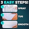 Downy Wrinkle Releaser Spray, All In One Wrinkle Release Spray, Odor Eliminator, Static Remover, Fabric Refresher & Ironing Aid for Clothes, 33.8 Fl Oz (Pack of 2), Unstopables Fresh Scent