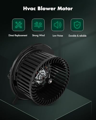 Image of SCITOO HVAC Heater Blower Motor Front Fit For Audi,For Volkswagen Models - For A3,For A3 Quattro,For CC,For Golf,For Golf R,For GTI,For TTS Quattro Replacement For # 700241 Blower Fan