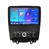 2+64G Car Radio for Ford Mustang 10 inch Touch Screen 2010 2011 2012 2013 2014 Stereo,Wireless Carplay/WiFi/Bluetooth/EQ Audio/Andriod Auto/AM/FM/AHD Camera