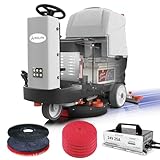 AIOLITH Micro Ride-On Floor Scrubber Dryer Kit, 22