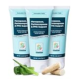 At Last Naturals Wild Yam Gel Extra Strength Menopause Relief, Perimenopause Support and PMS Relief, Can Help to Naturally Reduce Hot Flashes (2 oz, 3 Pack)