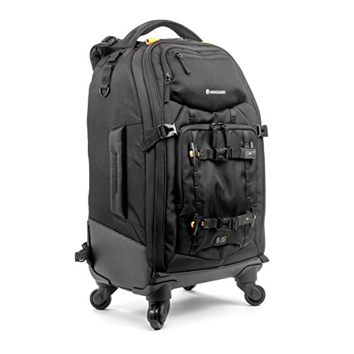 Vanguard Alta Fly 58T Dslr Camera Backpack, 4 Wheel Spinner/Trolley, Black, Full-Size #TOP2