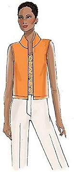 Butterick Patterns B6328 Misses' Open-Front Jackets, Size B5 (8-10-12-14-16)