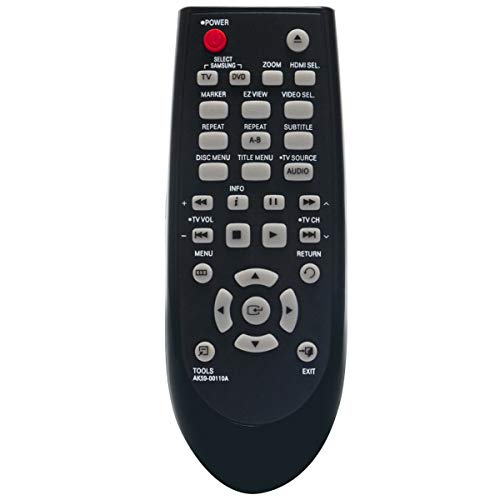 AK59-00110A Replacement Remote Control Applicable for Samsung DVD Player DVD-C500 DVDC500 AK59-00118A