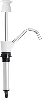 Grifo con Bomba Manual para vehículos recreativos: se extiende un dispensador de Agua portátil de 41 cm, Bomba de Botella compacta de operación Manual, Material ecológico Resistente a la intempe