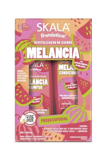 SKALA KIT SHAMPOO 325 ML + CONDICIONADOR 325ML MELANCIA