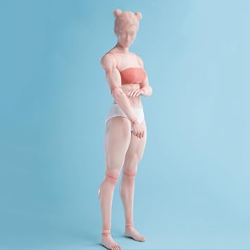 1/6 Scale Female Body Worldbox Muscler Version 12inch Flexible Pale Skin Miniature Action Figure Soldier Body Doll Collection Without Head Sculpt