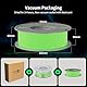 Nevsbye Glow in The Dark 3D Drucker Filament 1.75mm, 1kg Spule, passend für die meisten Drucker, Tangle-Free für reibungslosen Druck (Orange)