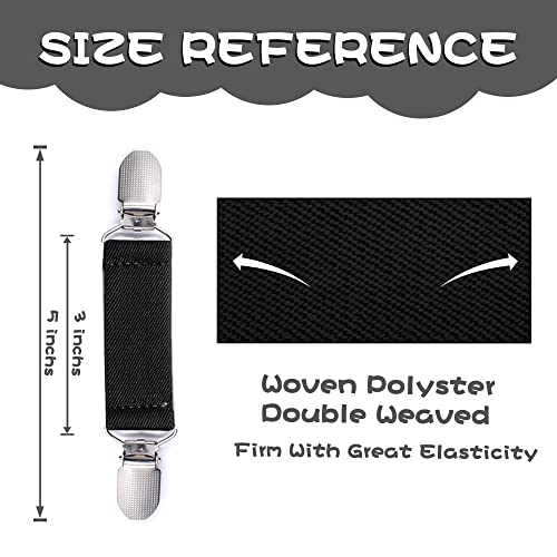 Image of UTTPLL Glove Clips Stainless Steel Gloves Clips For Kids Babys Toddlers Winter Boys Girls Elastic Mitten Clips