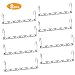 Produktbild Powcan Metall Raumsparbügel 8er platzsparende Kleiderbügel Kleiderbügelhalter Kleiderhaken Magic Kleiderbügel Garderobe Organizer,37,6cm