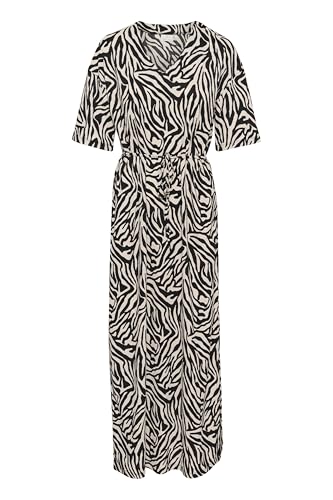 KAFFE Damen Jerseykleid KAivanna Ellenbogenlänge