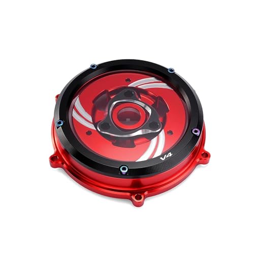 Schutzhülle Schutz Für Motor, Zündung Und Kupplungsdeckel Für Ducati Für Panigale 1100 V4 (2019–2021) Für Anniversario 916(Black Red)