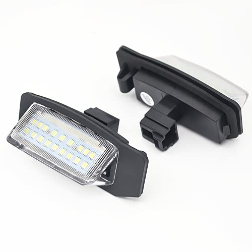 Meimeier Luz de placa de matrícula para Mitsubishi OUTLANDER XL(CW) 2006-2012 Lancer Sportback 2008~