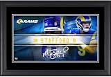 Matthew Stafford Los Angeles Rams Framed 10" x 18" Player Nameplate Collage - NFL Player Plaques and Collages