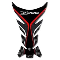 BIKE-label Protège-réservoir Latéral Autocollant Rouge Compatible Avec