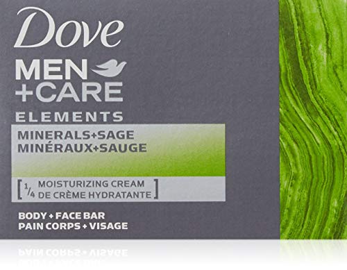 Dove Men+Care Elements Bar Minerals and Sage,4 Ounce (Pack of 2)