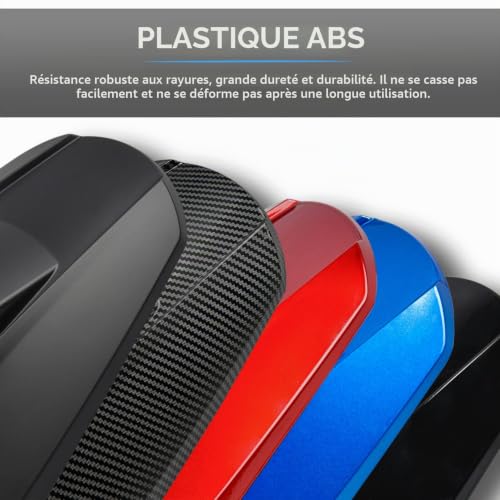 Housses de siège de Moto GSX-S1000 21-23, capots de siège Passager arrière Bosse carénage Section de Queue pièces de Rechange pour GSX-S GSXS 1000 GSXS1000 2021 2022 2023 (Noir Mat) – vue 3