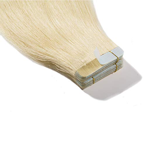 #60 14inch TAPE IN HUMAN HAIR FOR WOMEN BEAUTY 30G