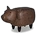 Produktbild Divina Home Hocker Fußhocker aus Kunstleder Design für Kinder Schwein