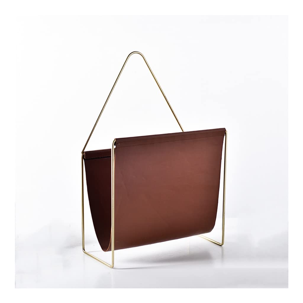 Saturey Rastrelliera per Documenti Nordic Modern Metal Magazine Magazine Storage Retro Desktop Porta di giornali Display Display Creative Handshelf, for Home Divano Office Organizzatore da Scrivania