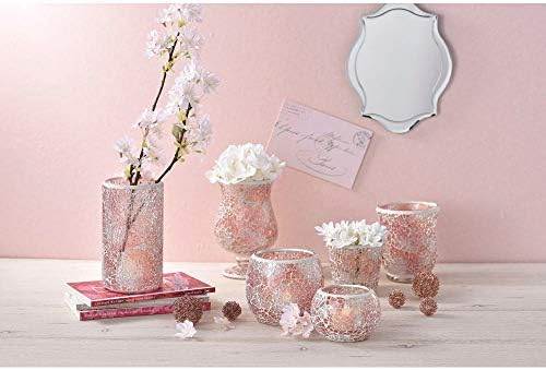 Paseo EM-03SA Glass Flower Base, Sakura Pink, 3.3 x 3.3 x 2.4 inches (8.5 x 8.5 x 6 cm) image 4