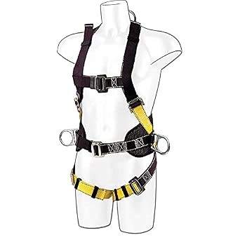 Portwest FP15 Dwupunktowe Szelki Comfort Plus, Czarny