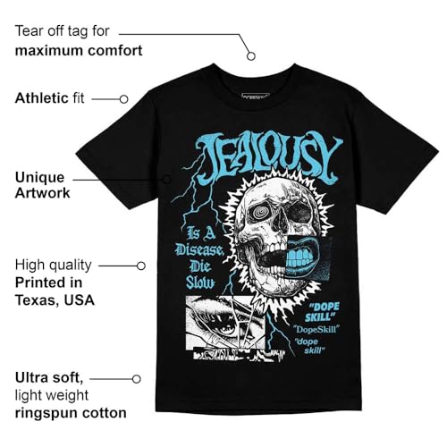 Image of DopeSkill Halloween Graphic Tee Streetwear Hip Hop Hypebeast Unisex T-Shirt Sneaker Colour Matching Shirts Spooky Graphic