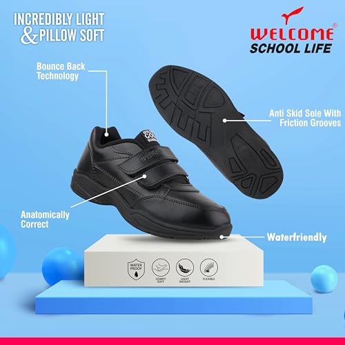 Image of WELCOME Unisex-Adult K-ss-1260 School Uniform Shoe