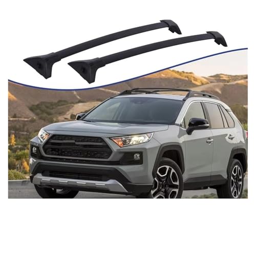 Portapacchi Per Toyota Per RAV4 2019-2022 Auto Da Surf Lungo Portapacchi Portabici Da Viaggio Bagagli Per Auto Portapacchi Cross Bar Top Carrier Barre Portatutto