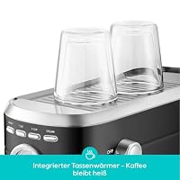 CASABREWS CM5418 Siebträgermaschine Espressomaschine mit Milchaufschäumer – Ansicht 4
