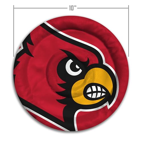 Image of YouTheFan NCAA Louisville Cardinals Flimzee Bean-Bag Flying Disc