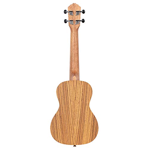 ORTEGA Ukulélé Concert Gaucher Série Timber – Zebrawood Naturel + Housse luxe (RFU11Z-L) - Les Beatles, Paul McCartney, John Lennon, RIngo Starr, George Harrison ORTEGA Ukulélé Concert Gaucher Série Timber - Zebrawood Naturel + Housse luxe (RFU11Z-L) – Image 7
