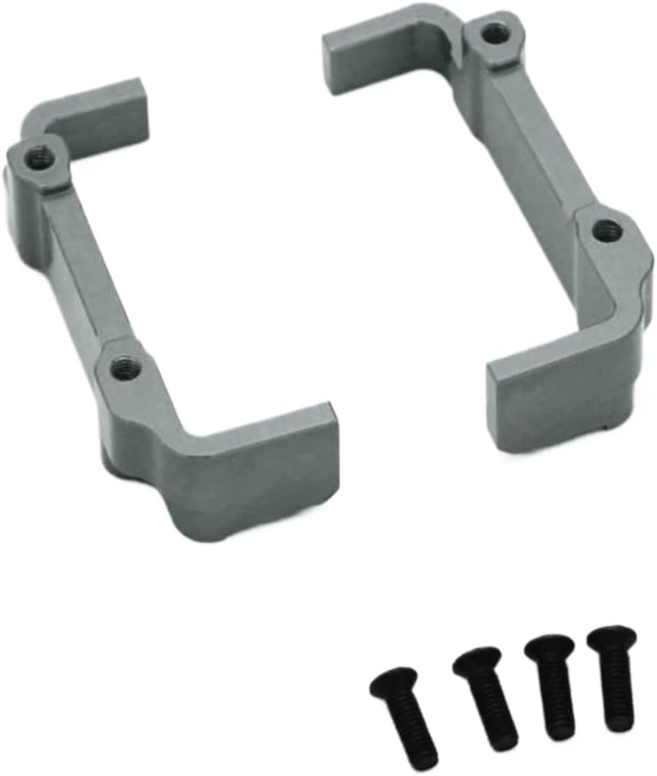 RC Modifications Spare for Wltoys for 184016 144001 144002 144010 124007 124016 124017 124018 124019 Metal Battery Mount Holder RC Car Upgrade Parts(Purple)