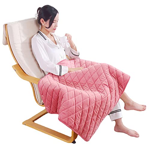 NCLOYN Manta Calefacción USB,Manta Eléctrica Manta Térmica Portátil con 3 Niveles de Calefacción, Calentamiento Rápido y Lavable a Máquina, Uso en El Hogar y La Oficina Al Aire Libre
