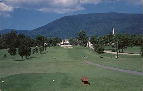 Equinox Golf Course Manchester Vermont Vintage Postcard