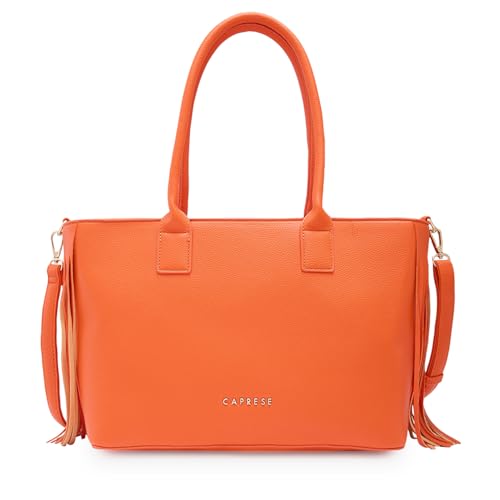Image of Caprese Cindy Tote Bag, Large- | Stylish Handbag for Women | Spacious, Versatile Office & Daily Essentials Tote | Top Zip Closure