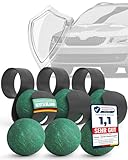 Futum 6X Marder Abwehrkugeln - 6er-Set inkl. Halter – Marderschreck Auto mit natürlichem Duftwirkstoff – Marderabwehr Auto mit Sofortschutz – Langanhaltender Marderschutz für Auto für bis zu 9 Monate