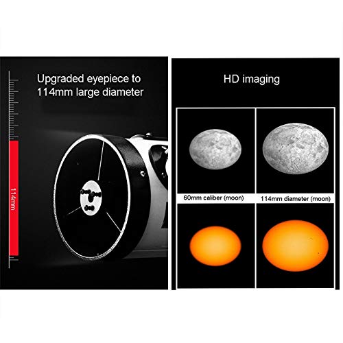 Telescopio astronómico con trípode y lentes 20mm/12.5mm miniatura 3