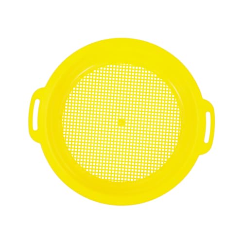 CVUTOVO 3pcs Portable Sand Sifter Toys Handheld Interactive Beach Toys