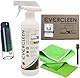 EVERCLEEN Made in Germany Screen Cleaner Pro Bildschirmreiniger 500ml + Mikrofasertuch + 2GO Sprüher. Umweltschonender Veganer Reiniger für TV, PC, Laptop, Tablet, Displays, Brillen & Smartphone