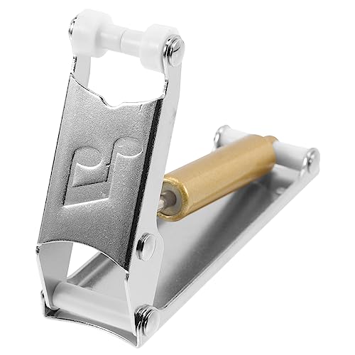 DIKACA descensor de Piano Teclado electrónico Llave Agarre Asiento Accesorios Piano Accesorios de Piano Herramienta de Piano Dispositivo de Cierre Lento de Piano Caucho Abdominal Silver
