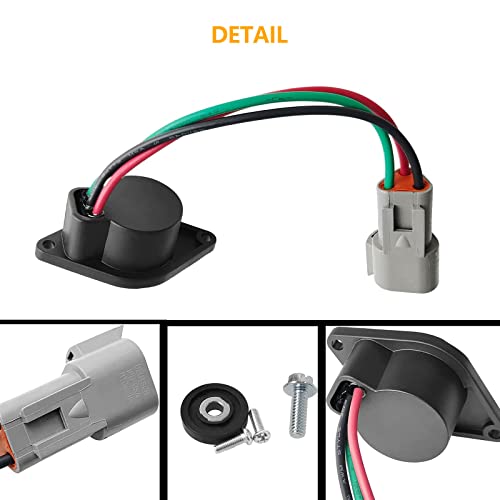 Ilskw Club Car Speed Sensor For Adc Motor Iq 48V Golf Cart Ds And Precedent, Oem 1027049-01, 102265601, Magnet Golf Cart Speed Sensor (Included) #TOP2