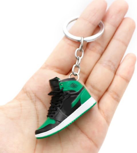 GenericExquisite 3D Mini Shoes Keychain, Sneakers, Couple Bag Ornament, 3D Stereo Mini Basketball Shoes Pendant Car Keyring Gift