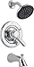 Delta 174938 Lahara Monitor 17 Series Tub and Shower Trim, Chrome 5.80 x 10.30 x 14.00 inches