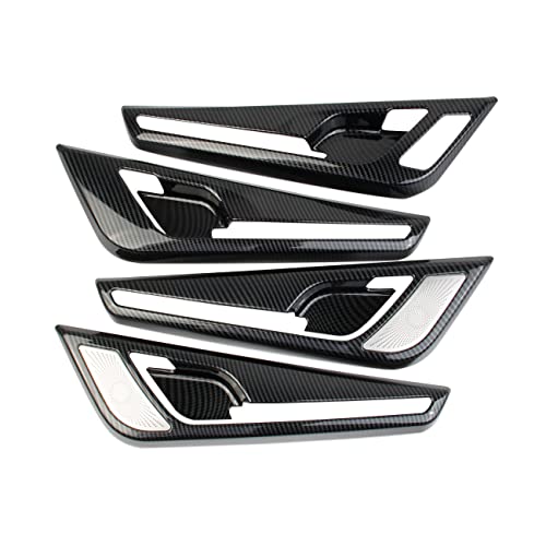 Fewshaw Carbon Fiber Inner Door Handle Cover Trim Accessories for KIA EV6 2022+ by Fewshaw - Used condition - Image 3
