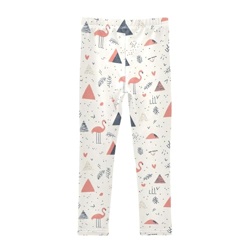 Girls Leggings Geometric Flamingo Abstract Toddler Girls Clothes Leggings for Girl Toddler Girl Trousers2