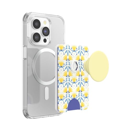 Image of PopSockets Adhesive Phone Wallet with Grip- Tea Towel