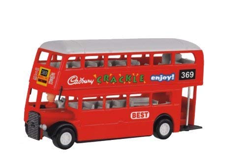 SMART PICKS Kid Double Decker Bus Pull Back Toy,Multicolor