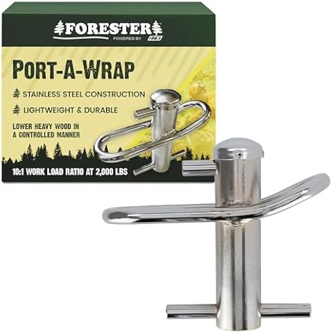 FORESTER Port-A-Wrap - Stainless Steel Port O Wrap | 7000lb Breaking Strength (Medium) Cover