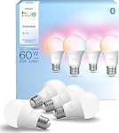 Philips Hue – Philips Hue Essential Smart LED A60 Lampe, Weiß und Farbiges